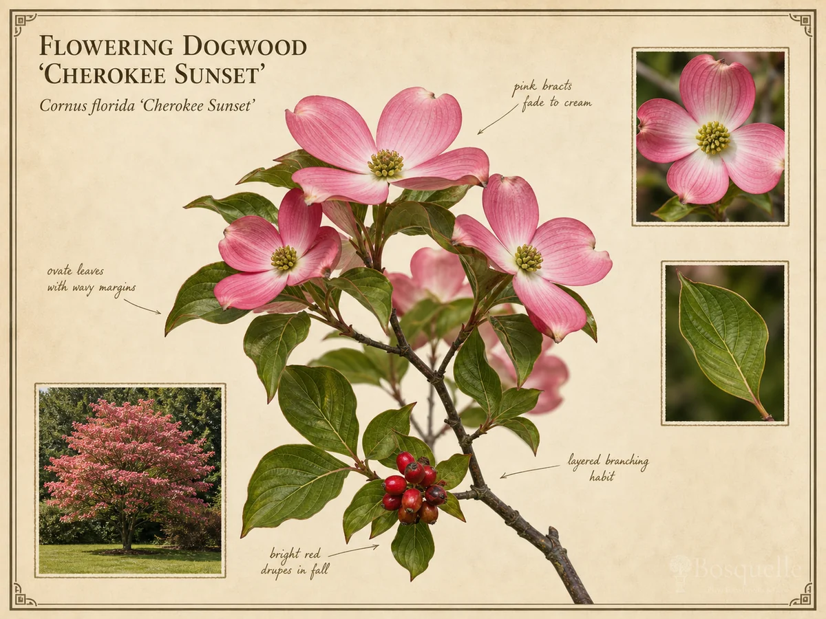 Flowering Dogwood 'Cherokee Sunset'