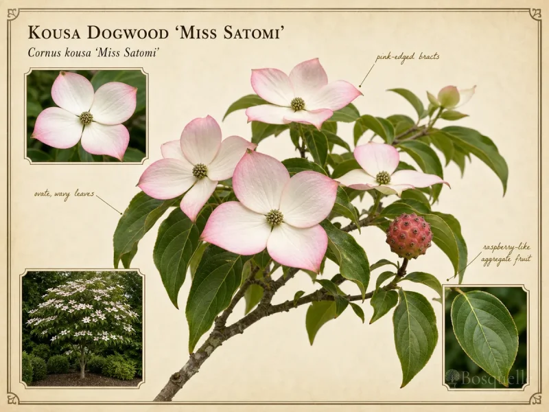Kousa Dogwood 'Miss Satomi' — How to renew redtwig stems, step by step
