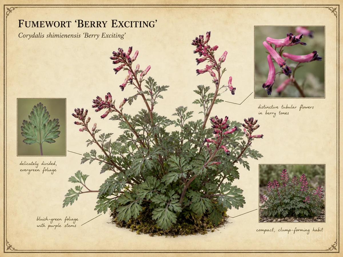 Fumewort ‘Berry Exciting’ (Corydalis shimienensis ‘Berry Exciting’)
