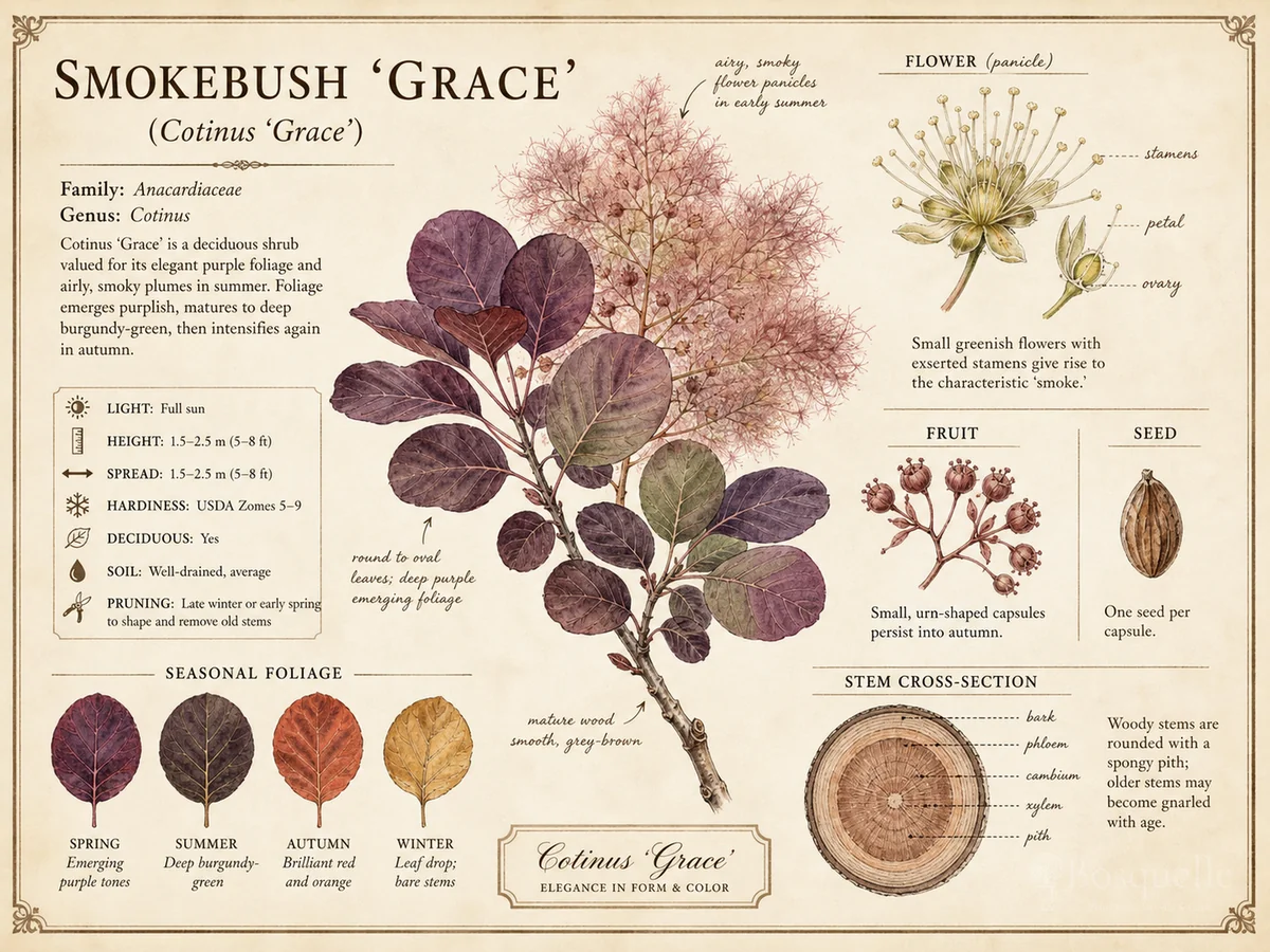Smokebush 'Grace'