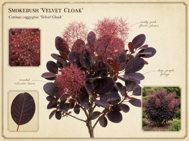 Smokebush 'Velvet Cloak'