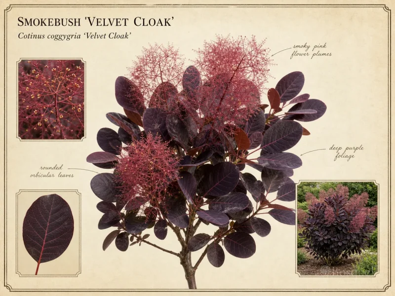 Smokebush 'Velvet Cloak'