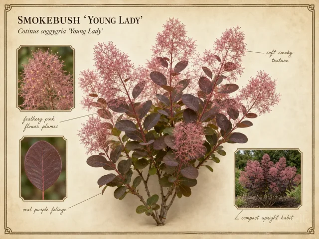 Smokebush 'Young Lady'