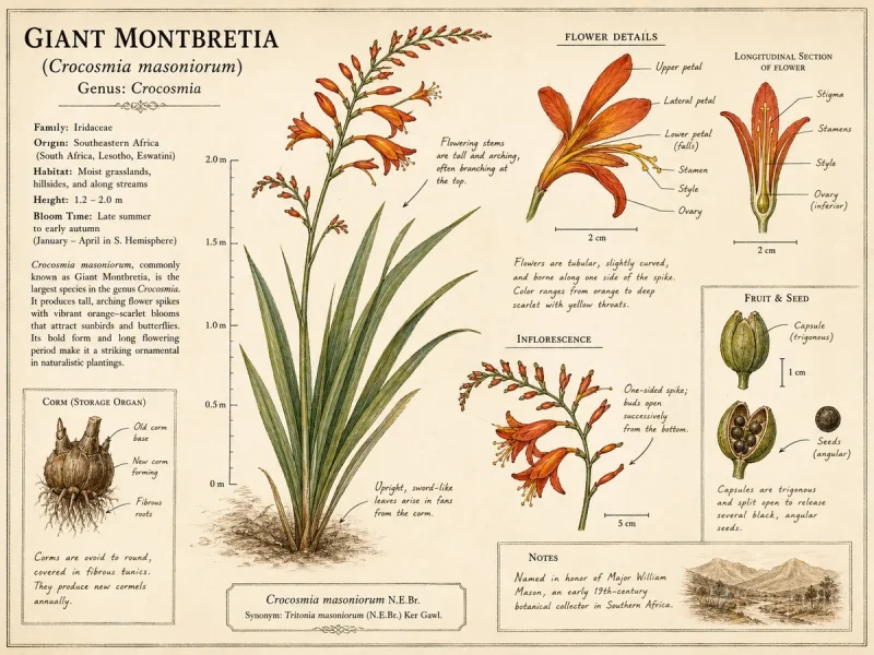 Giant Montbretia — Choose Crocosmia by height and flower c…