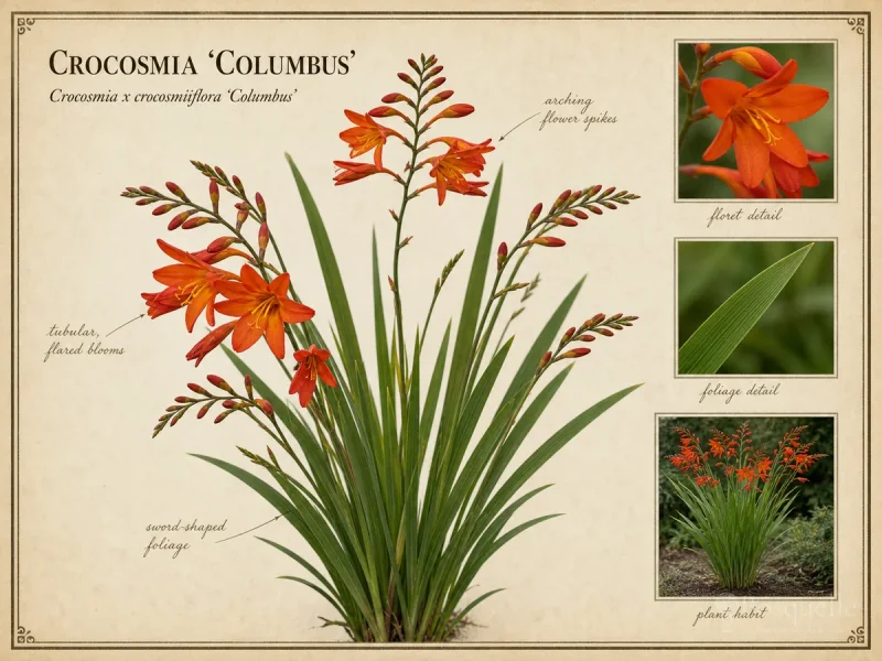 Crocosmia 'Columbus' — Yellow / cream (7)