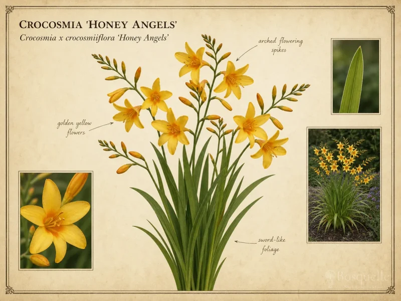 Crocosmia 'Honey Angels' — Yellow / cream (7)