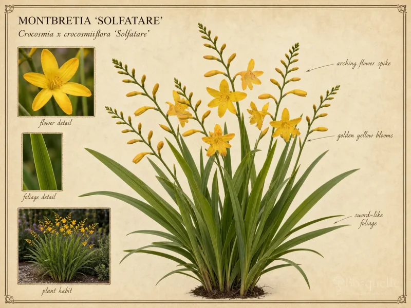 Montbretia 'Solfatare' — Yellow / cream (7)