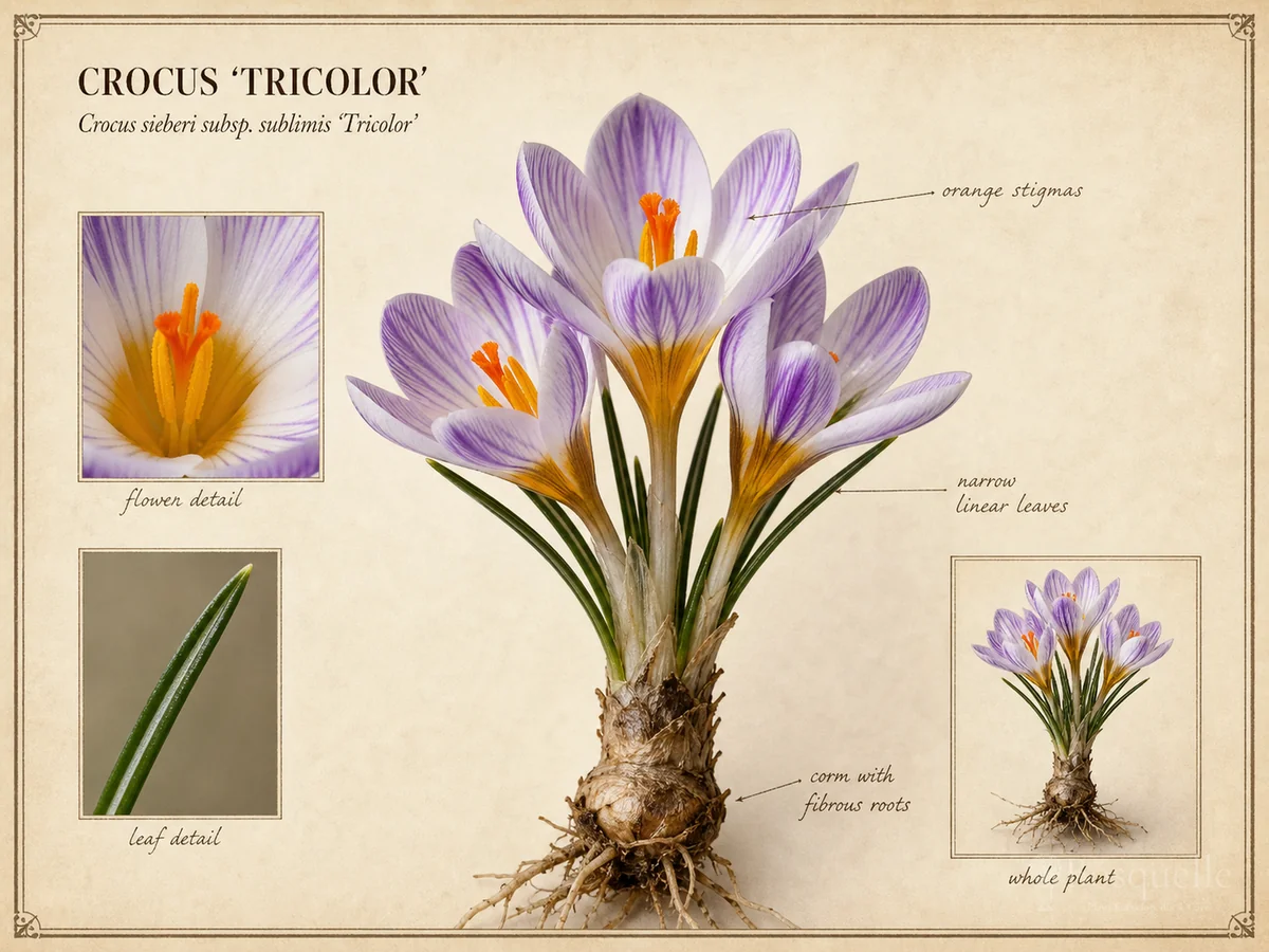 Crocus 'Tricolor'