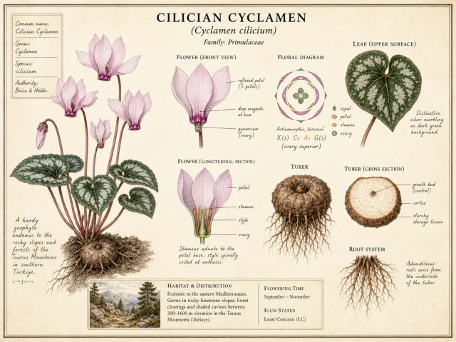Cilician Cyclamen (Cyclamen cilicium)