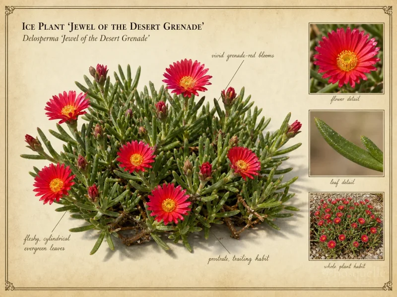 Ice Plant ‘Jewel of the Desert Grenade’ (Delosperma ‘Jewel of the Desert Grenade’)
