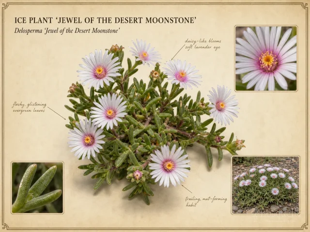 Ice Plant 'Jewel of the Desert Moonstone'