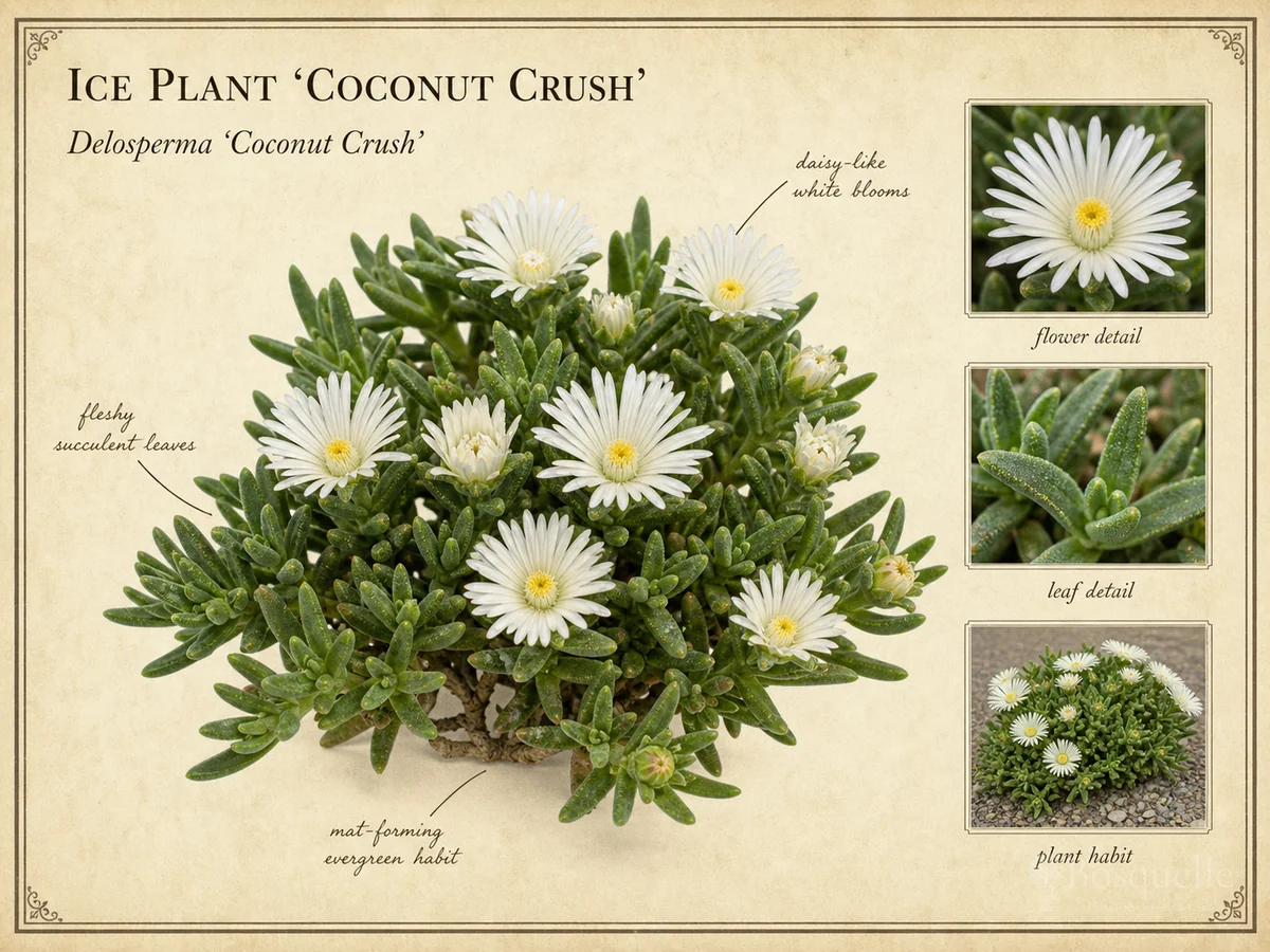 Ice Plant 'Coconut Crush'
