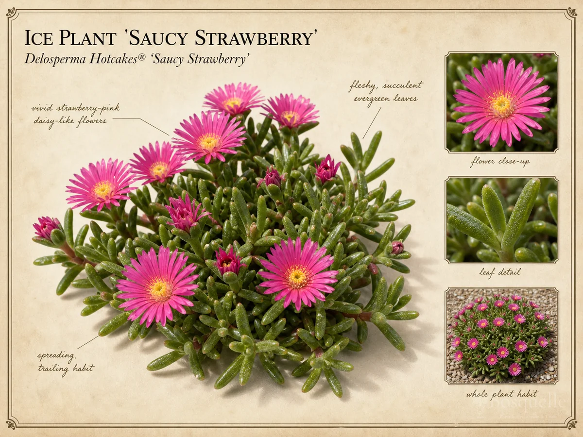Ice Plant 'Saucy Strawberry'