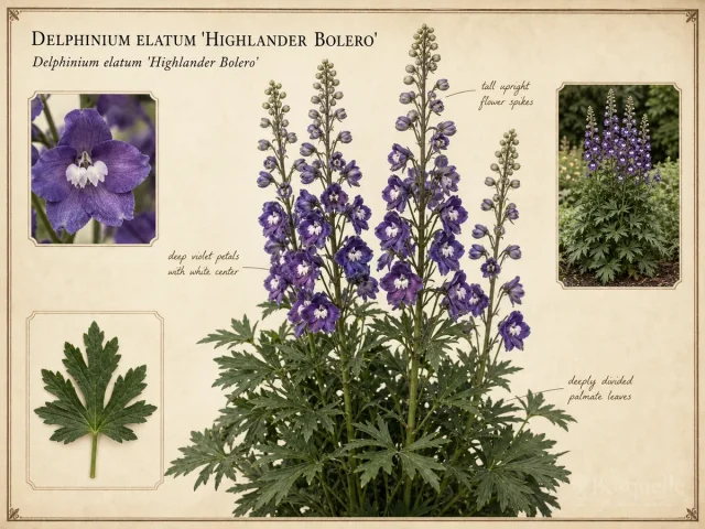 Delphinium elatum ‘Highlander Bolero’ (Delphinium ‘Highlander Bolero’)