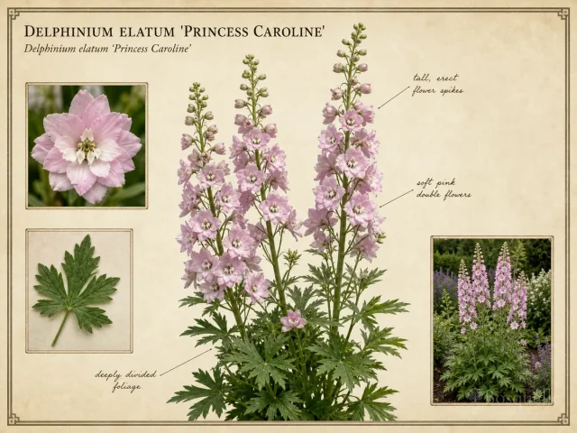 Delphinium elatum ‘Princess Caroline’ (Delphinium ‘Princess Caroline’)
