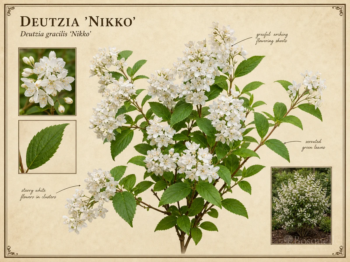Deutzia ‘Nikko’ (Deutzia gracilis ‘Nikko’)