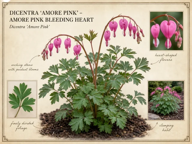 Dicentra ‘Amore Pink’ – Amore Pink Bleeding Heart
