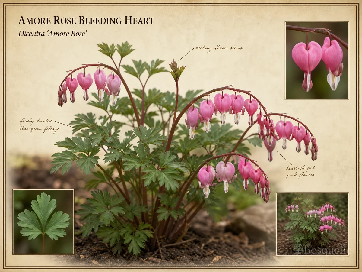 Amore Rose Bleeding Heart — Fernleaf / formosa (14)