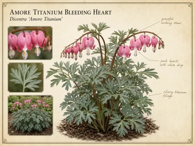 Amore Titanium Bleeding Heart