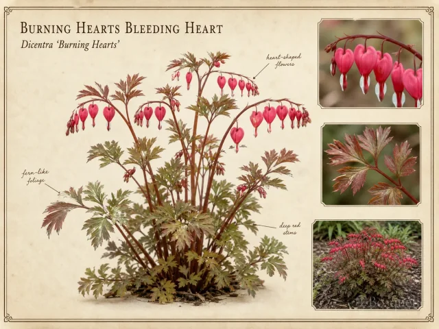 Burning Hearts Bleeding Heart
