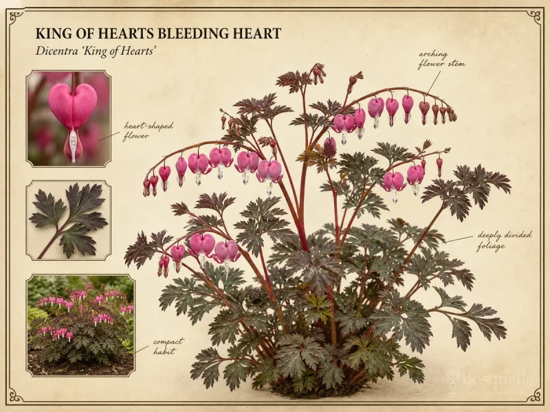 King Of Hearts Bleeding Heart (Dicentra ‘King of Hearts’)