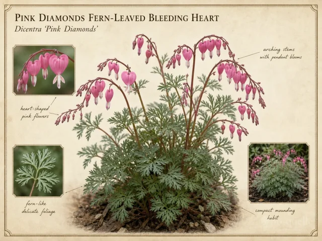 Pink Diamonds Fern-Leaved Bleeding Heart