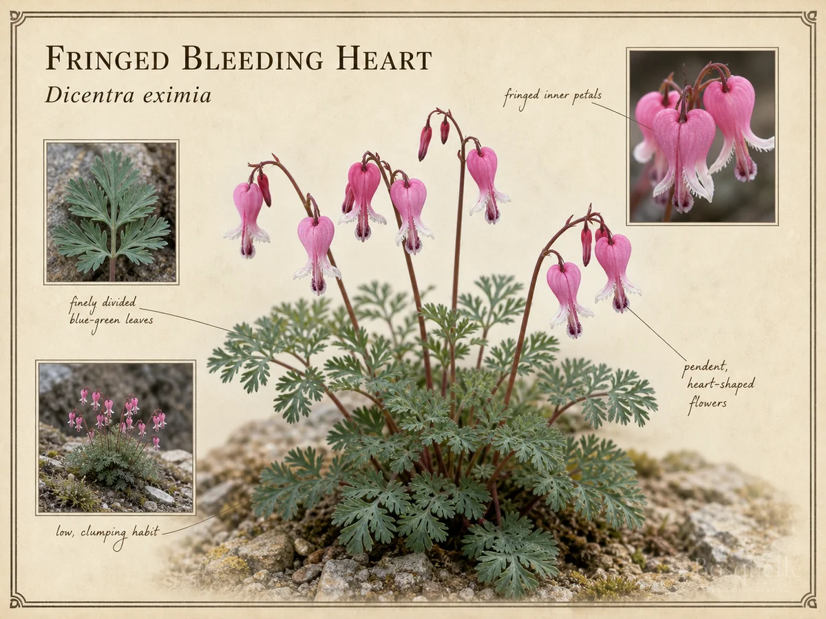 Fringed Bleeding Heart (Dicentra eximia)