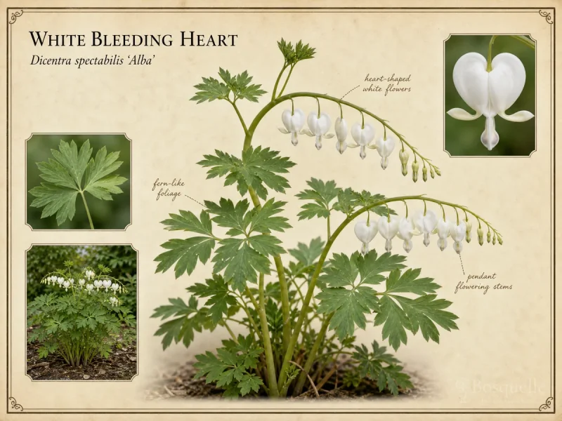 White Bleeding Heart (Dicentra spectabilis ‘Alba’)