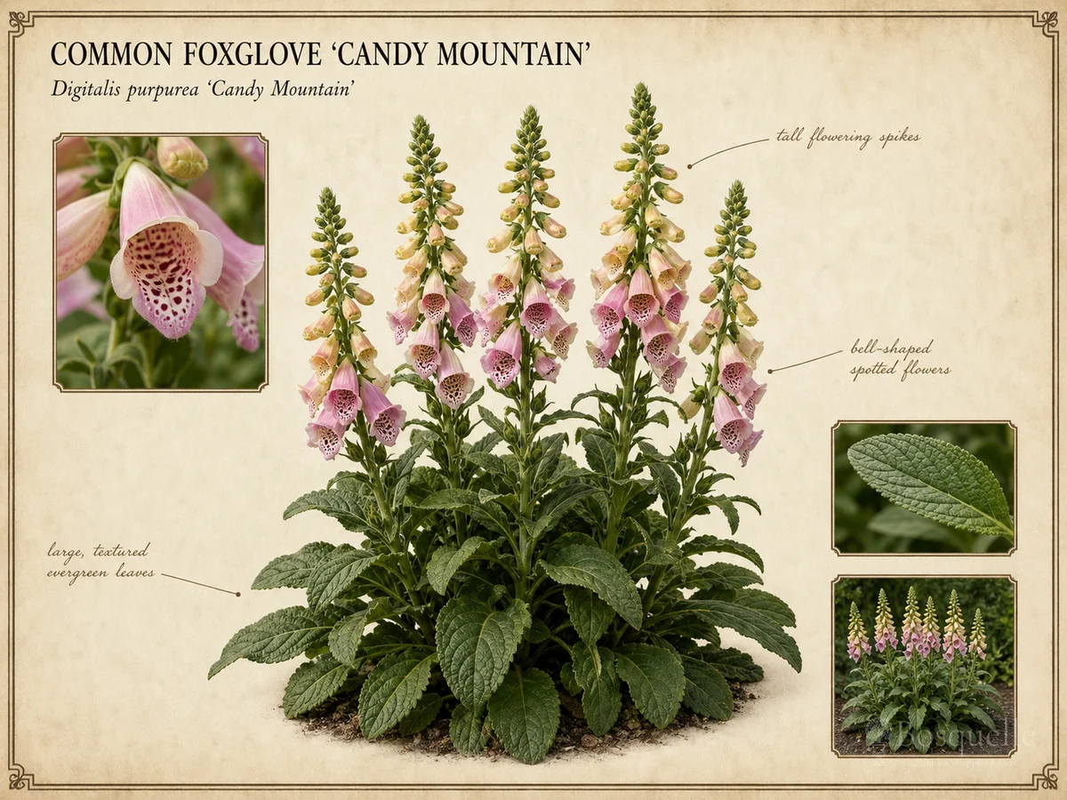 Common Foxglove ‘Candy Mountain’ (Digitalis purpurea ‘Candy Mountain’)