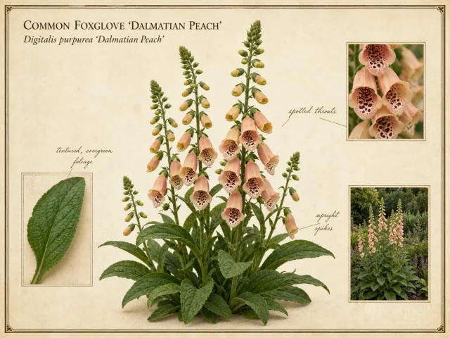 Common Foxglove 'Dalmatian Peach'