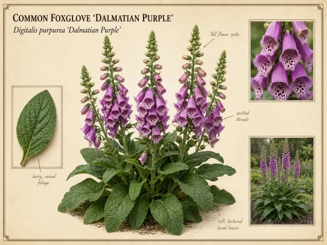 Common Foxglove 'Dalmatian Purple'