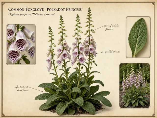 Common Foxglove 'Polkadot Princess'
