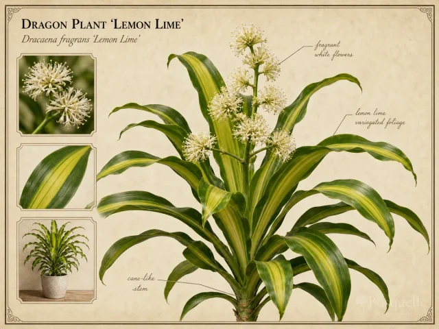 Dragon Plant 'Lemon Lime'