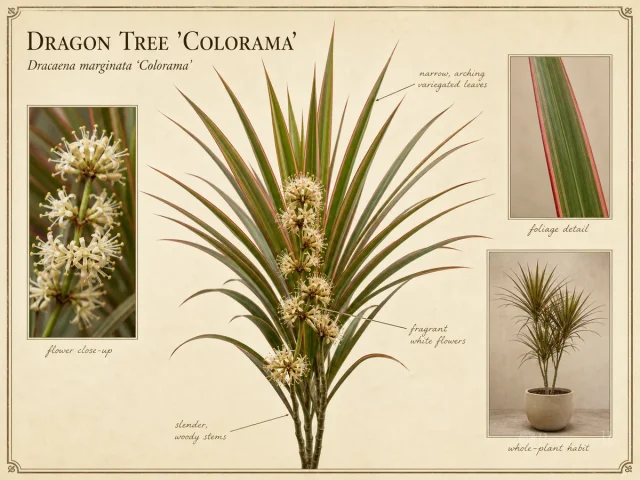 Dragon Tree ‘Colorama’ (Dracaena marginata ‘Colorama’)