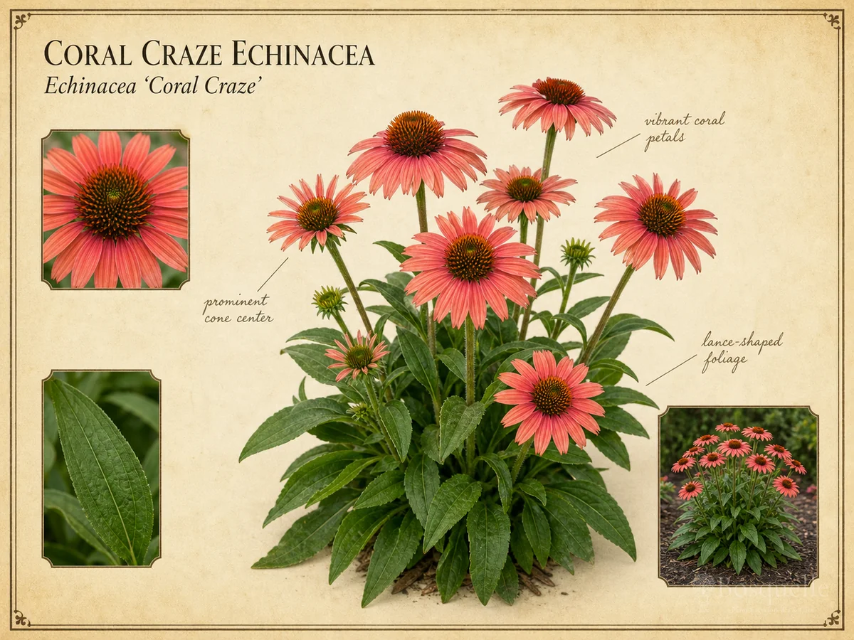 Coral Craze Echinacea (Echinacea ‘Coral Craze’)