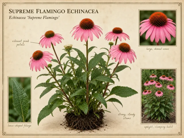 Supreme Flamingo Echinacea (Echinacea ‘Supreme Flamingo’)