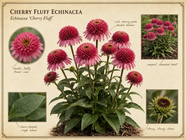 Cherry Fluff Echinacea