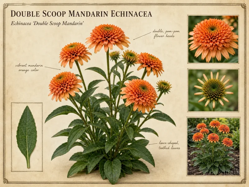 Double Scoop Mandarin Echinacea (Echinacea Double Scoop Mandarin)