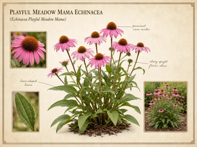 Playful Meadow Mama Echinacea