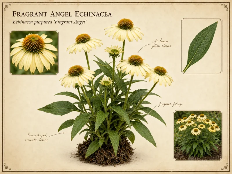 Fragrant Angel Echinacea (Echinacea purpurea ‘Fragrant Angel’)