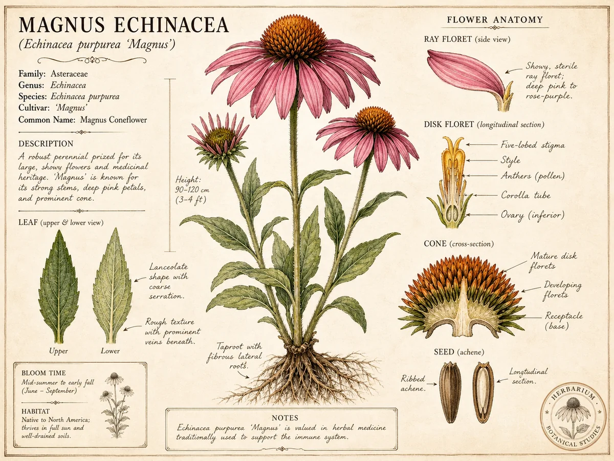 Magnus Echinacea (Echinacea purpurea ‘Magnus’)