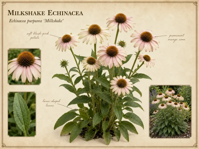 Milkshake Echinacea (Echinacea purpurea ‘Milkshake’)