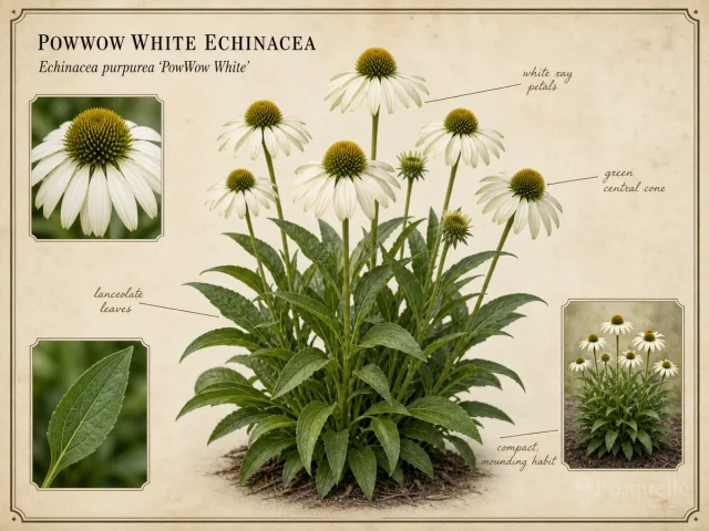 PowWow White Echinacea