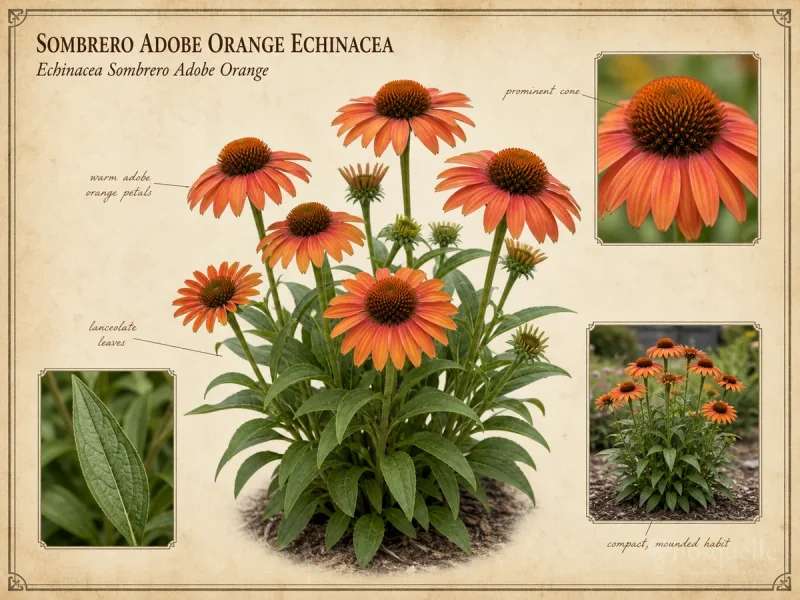 Sombrero Adobe Orange Echinacea (Echinacea Sombrero Adobe Orange)