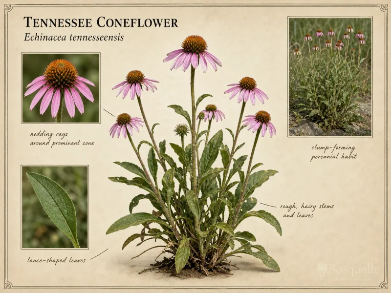 Tennessee Coneflower (Echinacea tennesseensis)