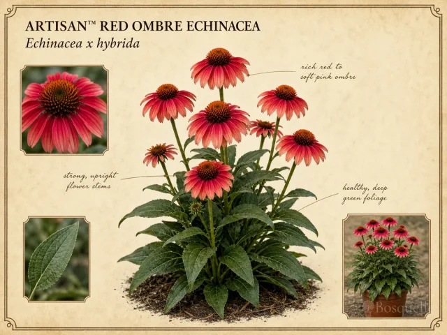 Artisan™ Red Ombre Echinacea (Echinacea x hybrida Artisan™ Red Ombre)