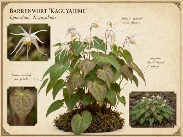 Barrenwort ‘Kaguyahime’ (Epimedium ‘Kaguyahime’)