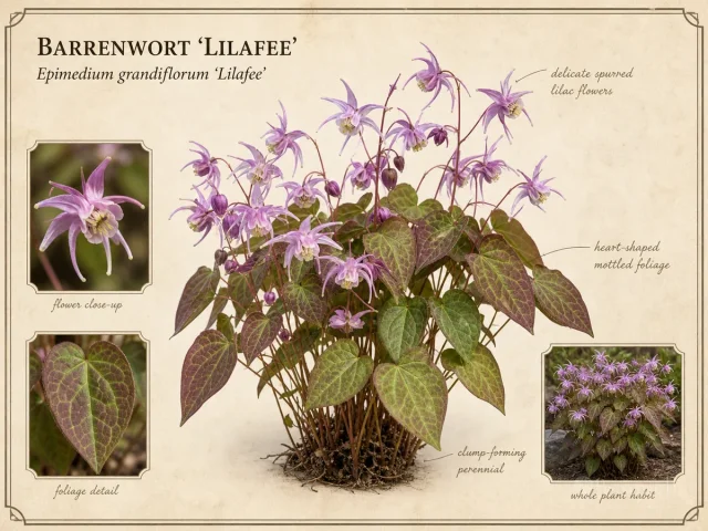 Barrenwort 'Lilafee'
