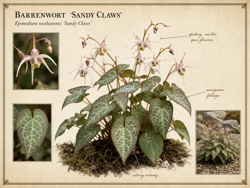 Barrenwort 'Sandy Claws'