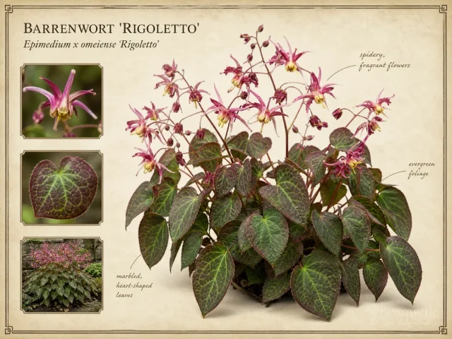 Barrenwort 'Rigoletto'